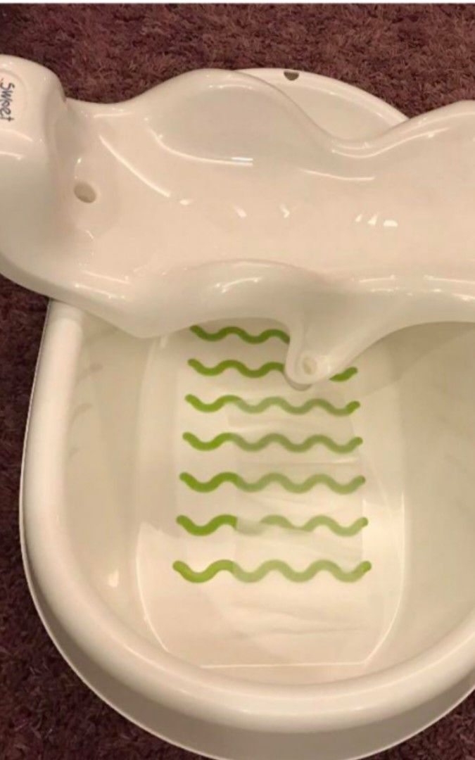 IKEA baby bathtub and support, Babies & Kids, Bathing & Changing