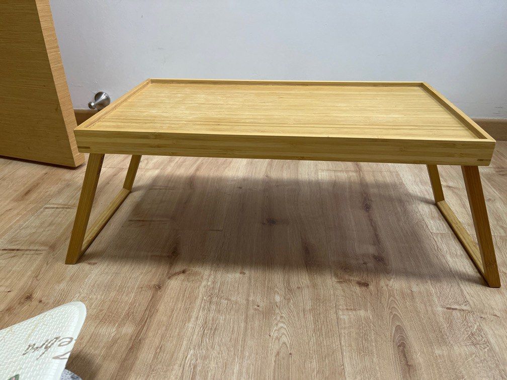 IKEA foldable tray table, Furniture & Home Living, Furniture, Tables