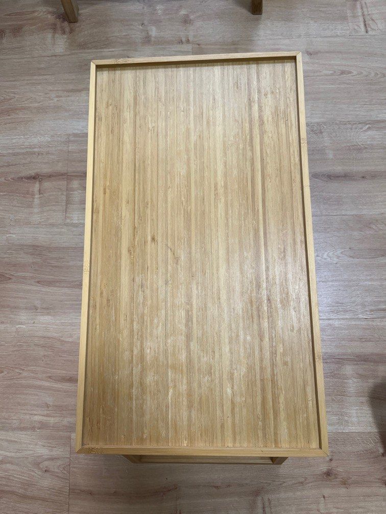 IKEA foldable tray table, Furniture & Home Living, Furniture, Tables