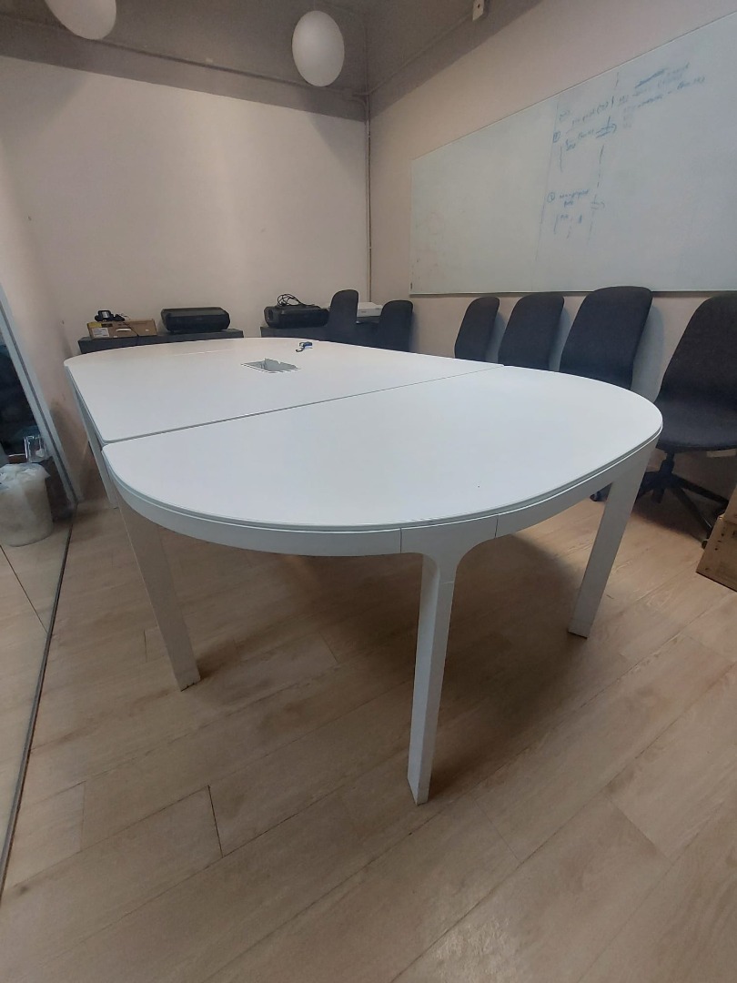 IKEA meeting room table set, 傢俬＆家居, 傢俬, 桌子 Carousell