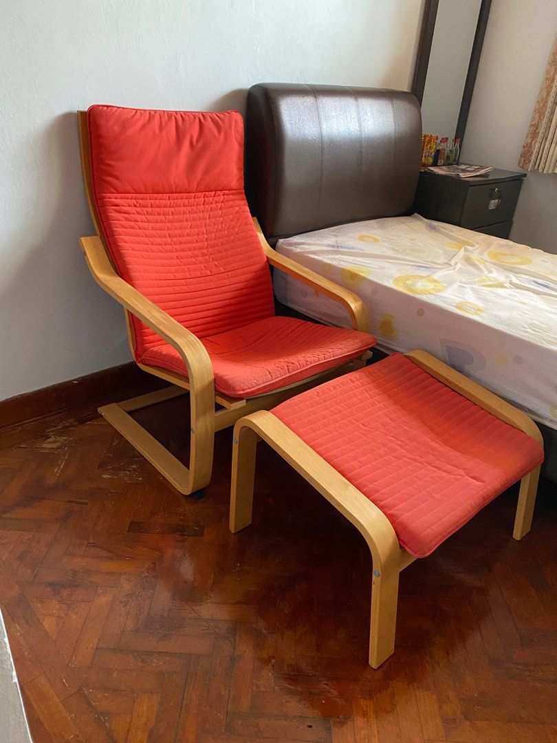 IKEA Poang Chair, Furniture & Home Living, Furniture, Chairs on Carousell