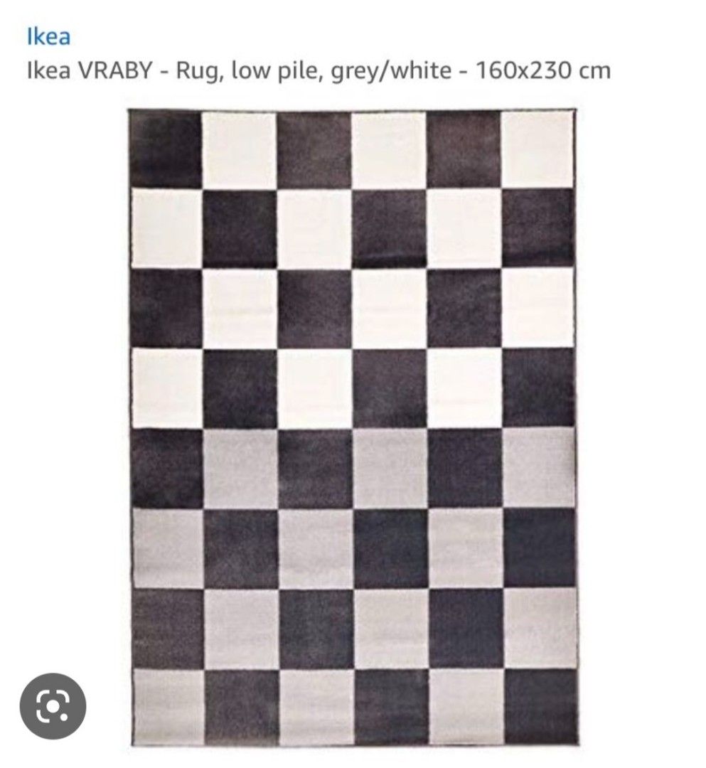 Ikea rug, Furniture & Home Living, Home Decor, Carpets, Mats & Flooring