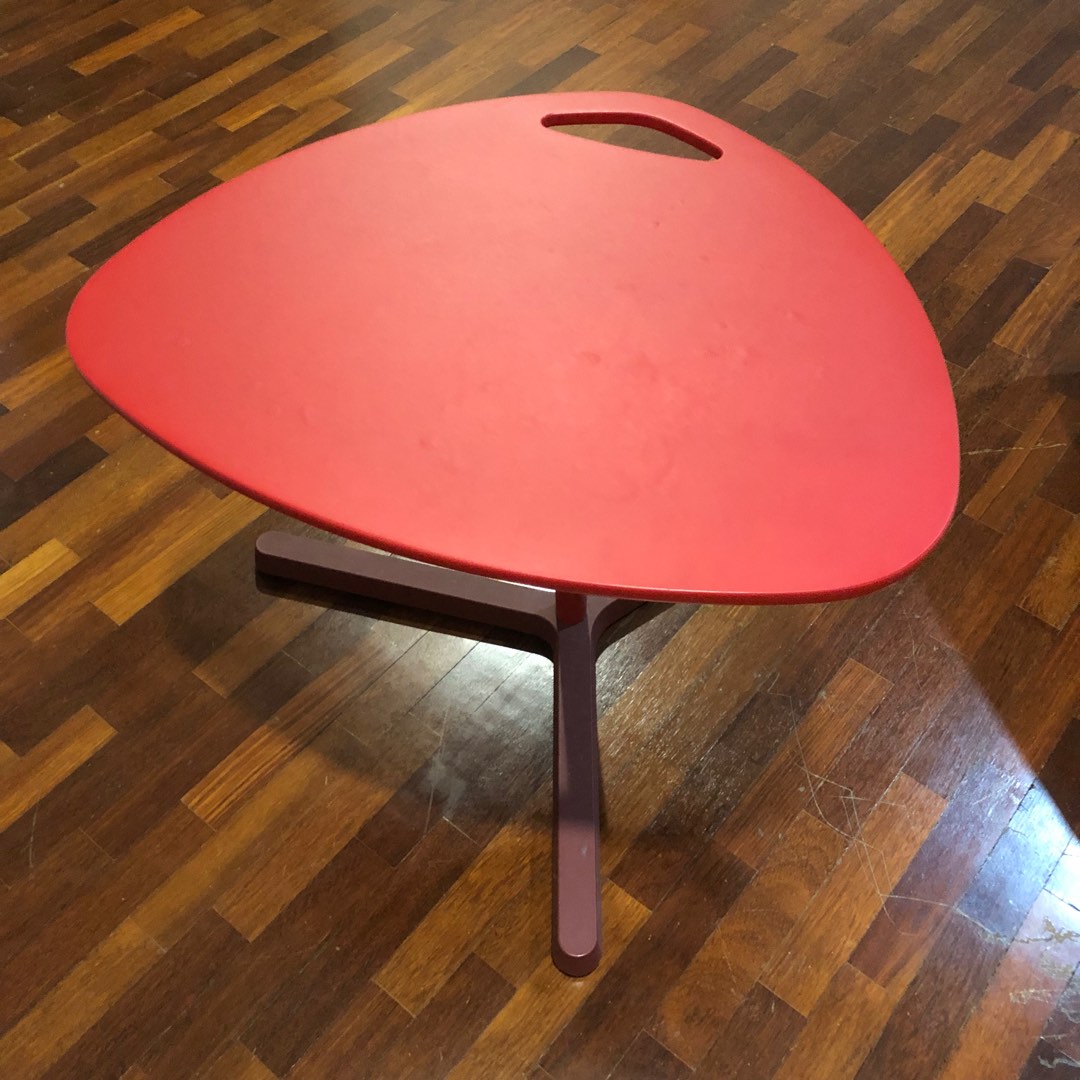 IKEA SVARTASEN Laptop Stand Red Furniture Home Living