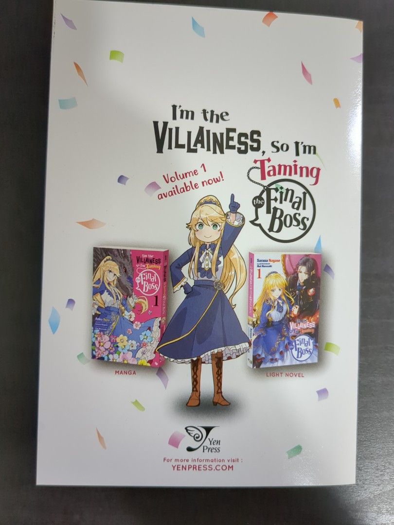 I'm the Villainess, So I'm Taming the Final Boss, Vol. 4 (light novel), Novel