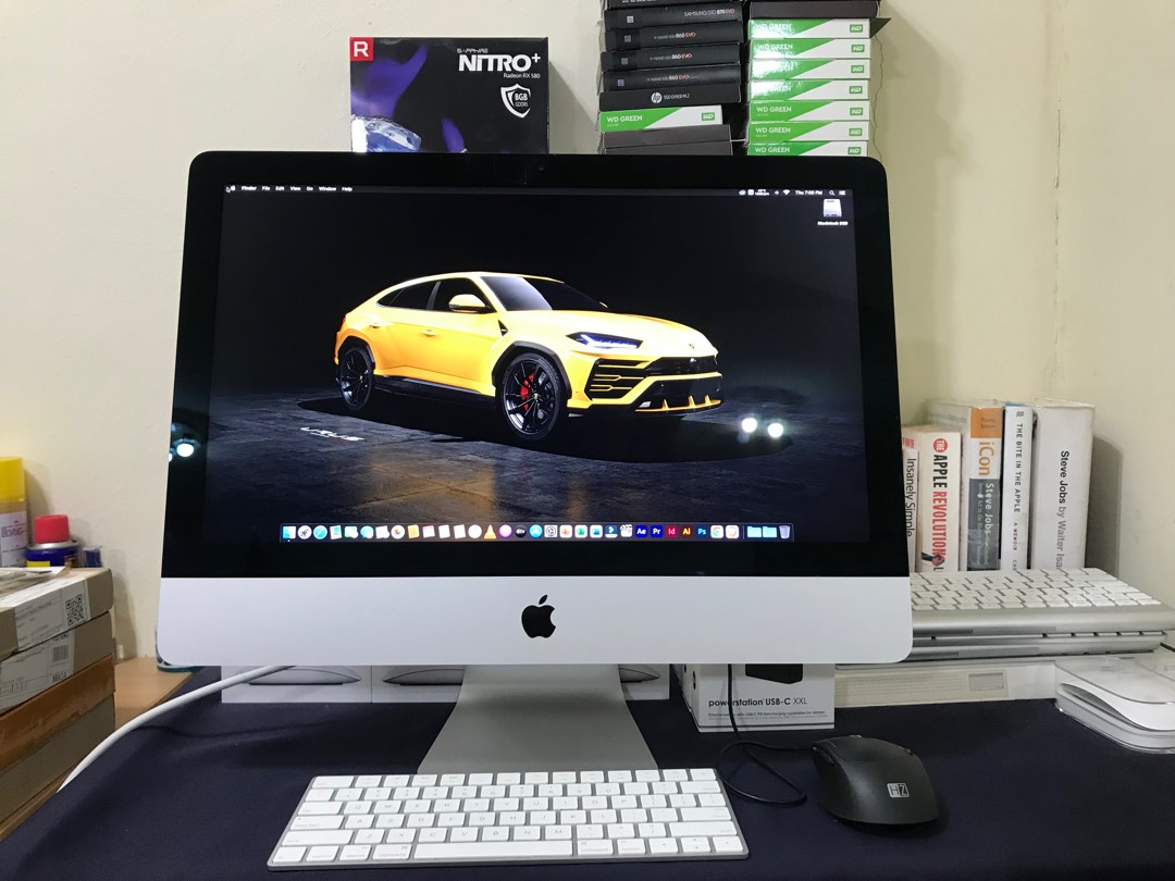 VENTE MATÉRIEL MAC AU MAROC APPLE IMAC 21,5 POUCES SLIM FIN 2013 CORE I5 QUAD 2.7GHZ