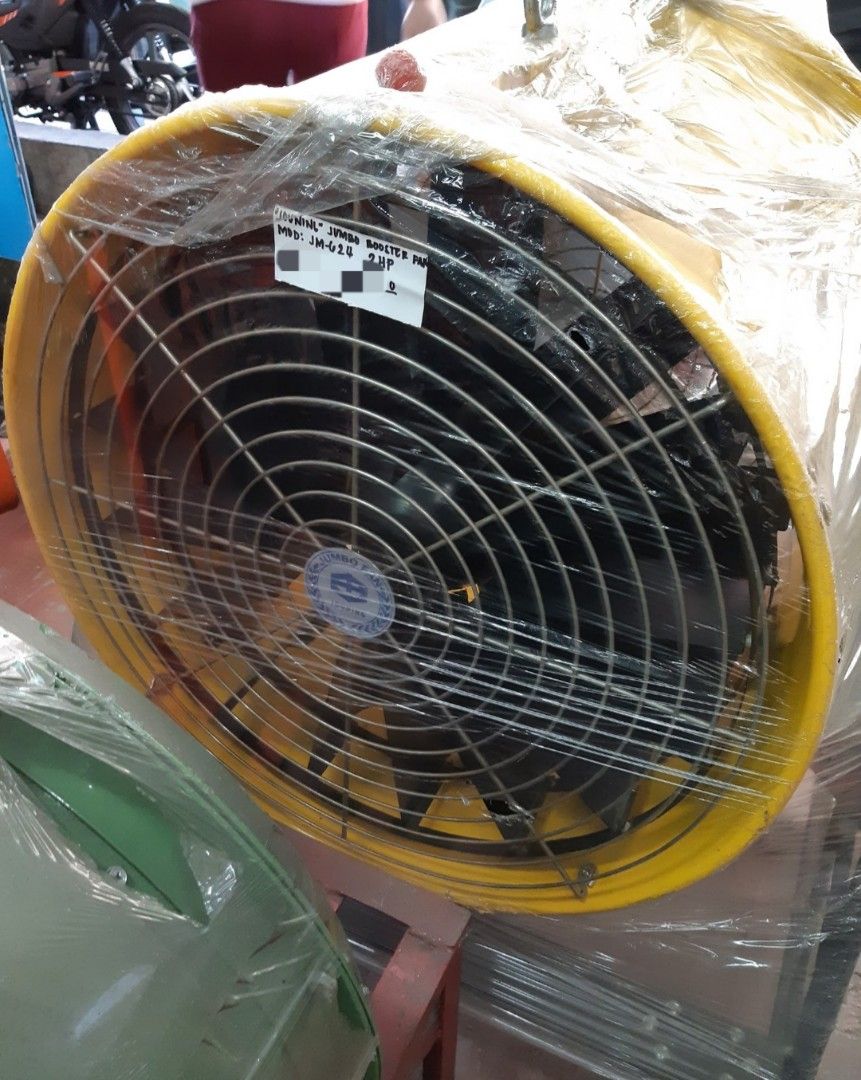 Industrial blower fan booster axial exhaust ducted tunnel ventilation