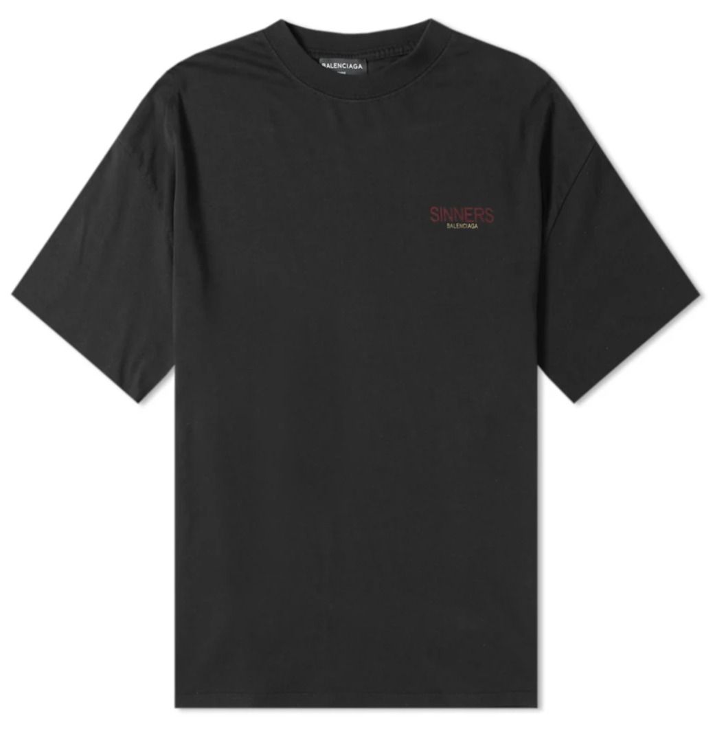 Sinners clearance balenciaga tee