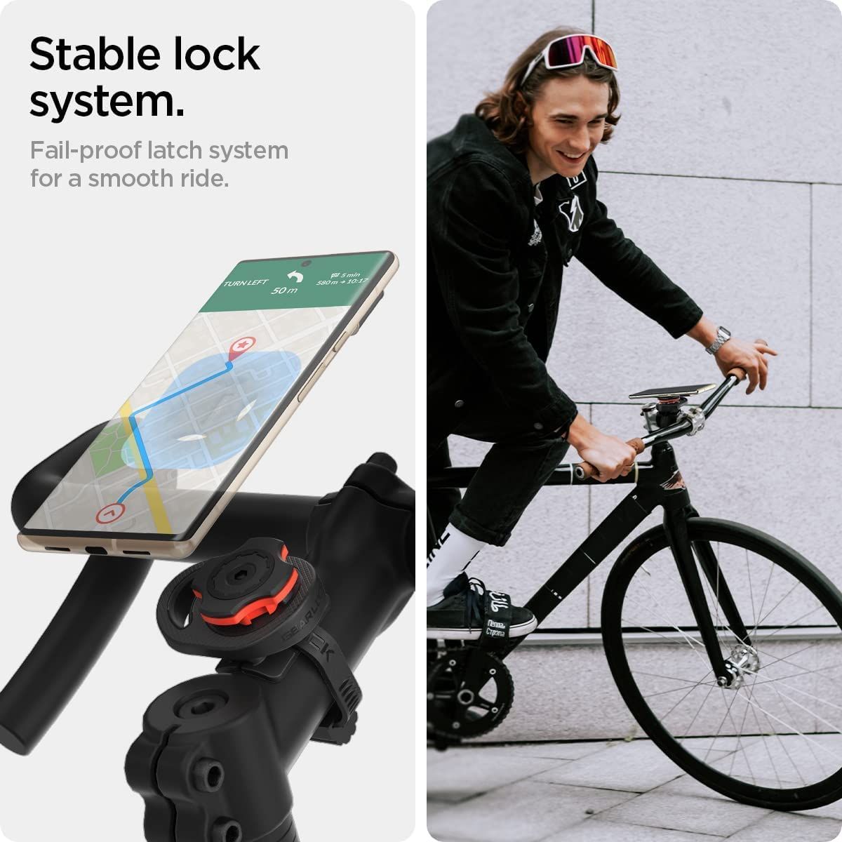 Gear lock bike mount top