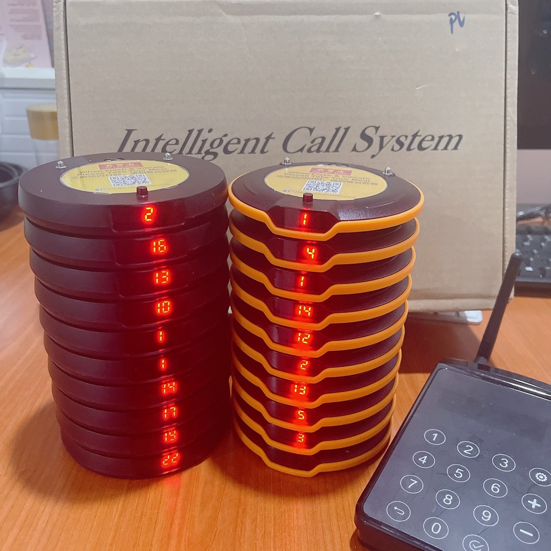 Intelligent Wireless Call/Pager Queue System, Computers & Tech, Office &  Business Technology on Carousell