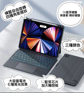 【全新】iPad精妙鍵盤/藍芽鍵盤保護套 iPad Smart Keyboard/Wireless Bluetooth Keyboard Case64161798349059110