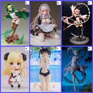 Is It Wrong to Try to Pick Up Girls in a Dungeon? IV Ryu Lion Clumsy maid Lily illustration by Yuge Fate/Grand Order Saber/Astolfo Nendoroid Hololive Production Tsunomaki Watame Love Live! Nijigasaki High Yu Takasaki Swimsuit Arcade Luminasta Tiamat