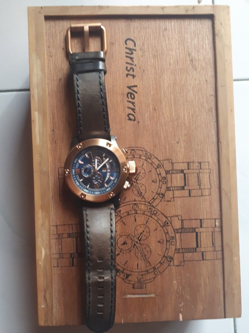 Jam tangan christ verra chronograph