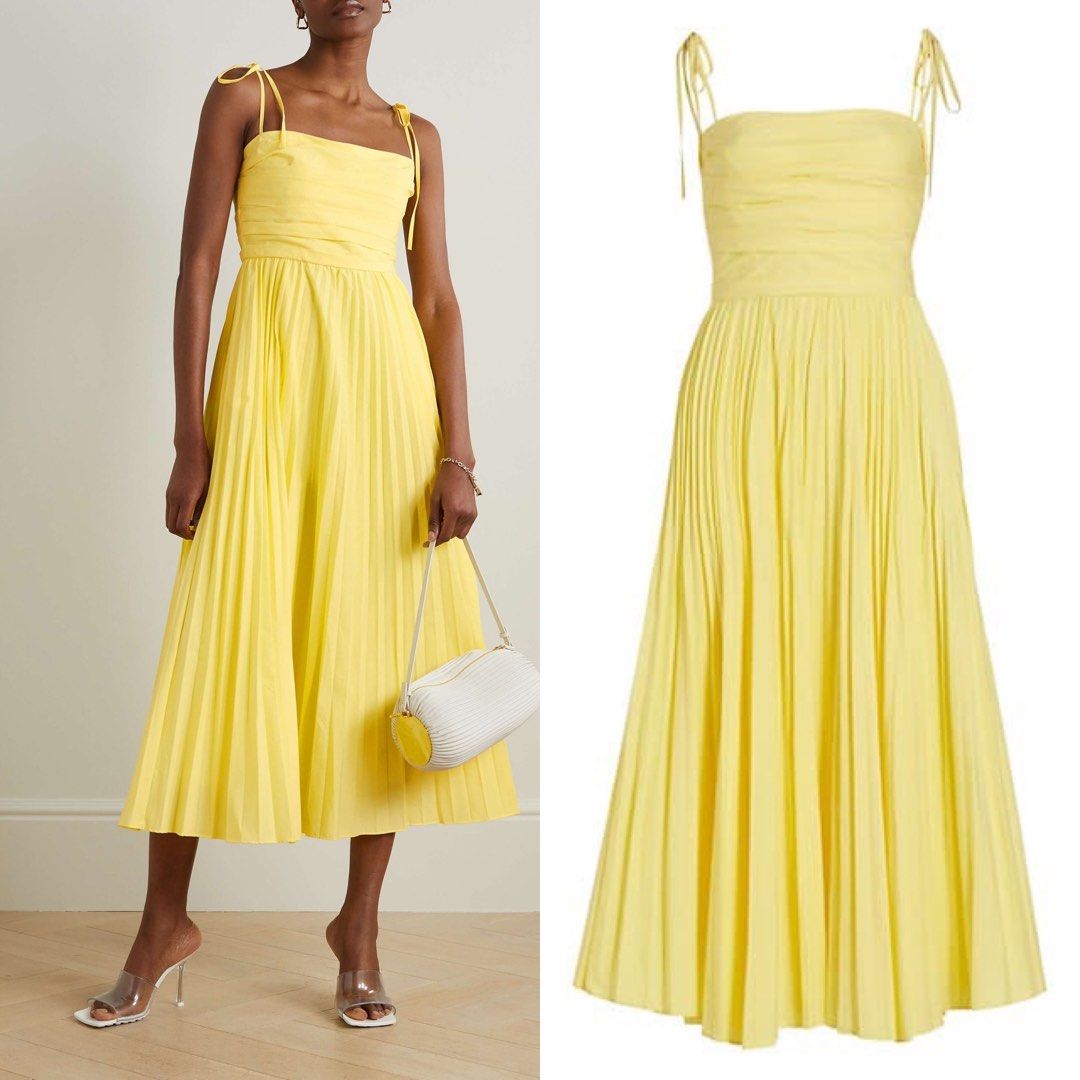 Jonathan simkhai yellow dress online