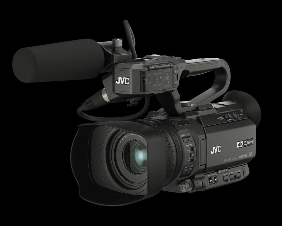 JVC GY-HM250E Professional Compact live streaming 4K camcorder with SDI ...