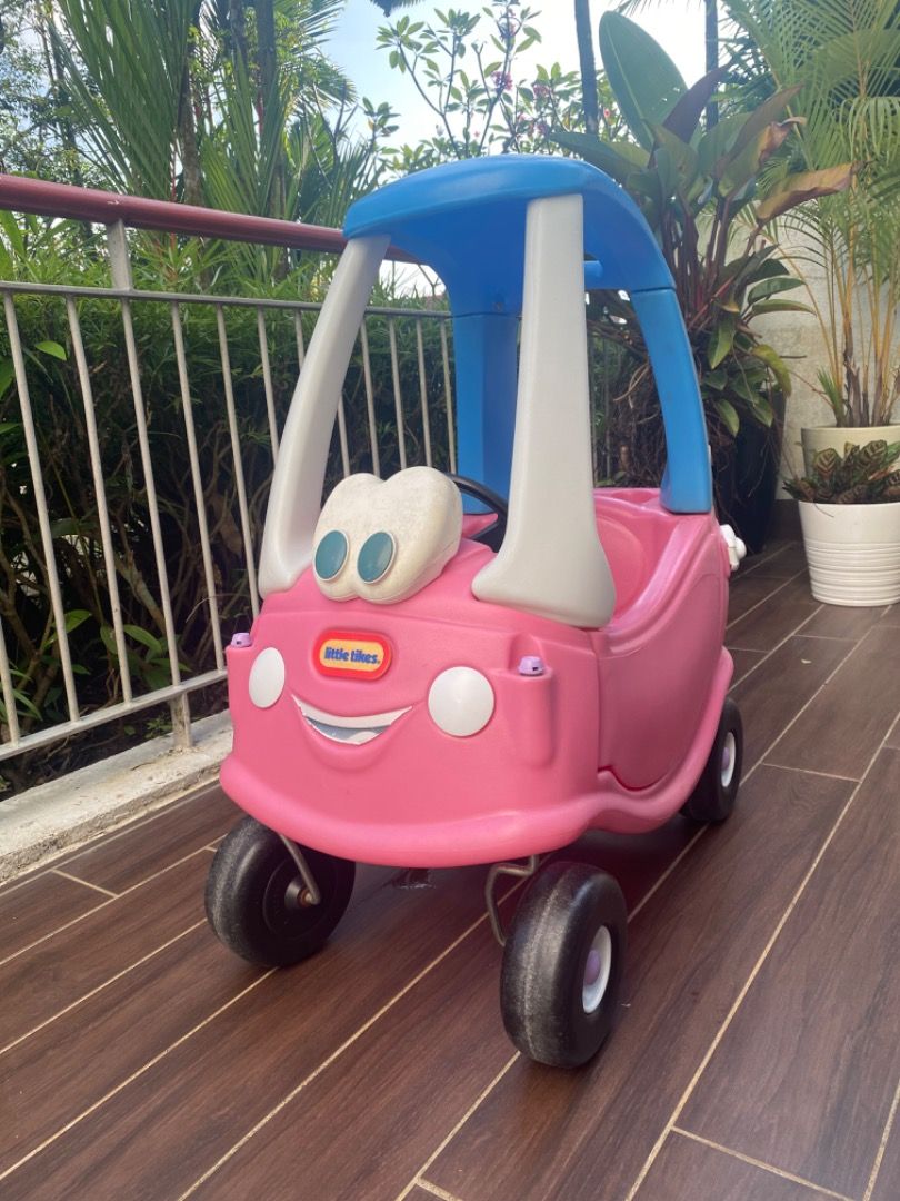 Kids Car Little Tikes pink and blue car, Babies & Kids, Infant