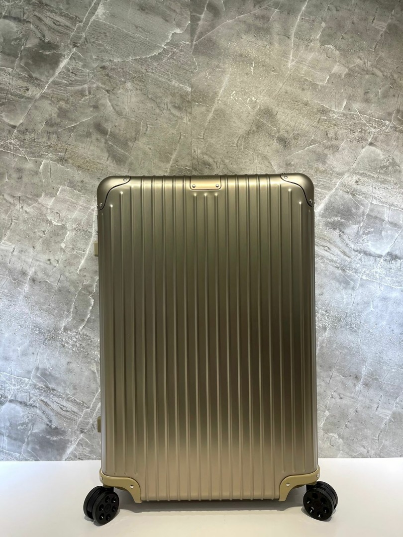 Koper rimowa checkin L aluminum suitcase on Carousell