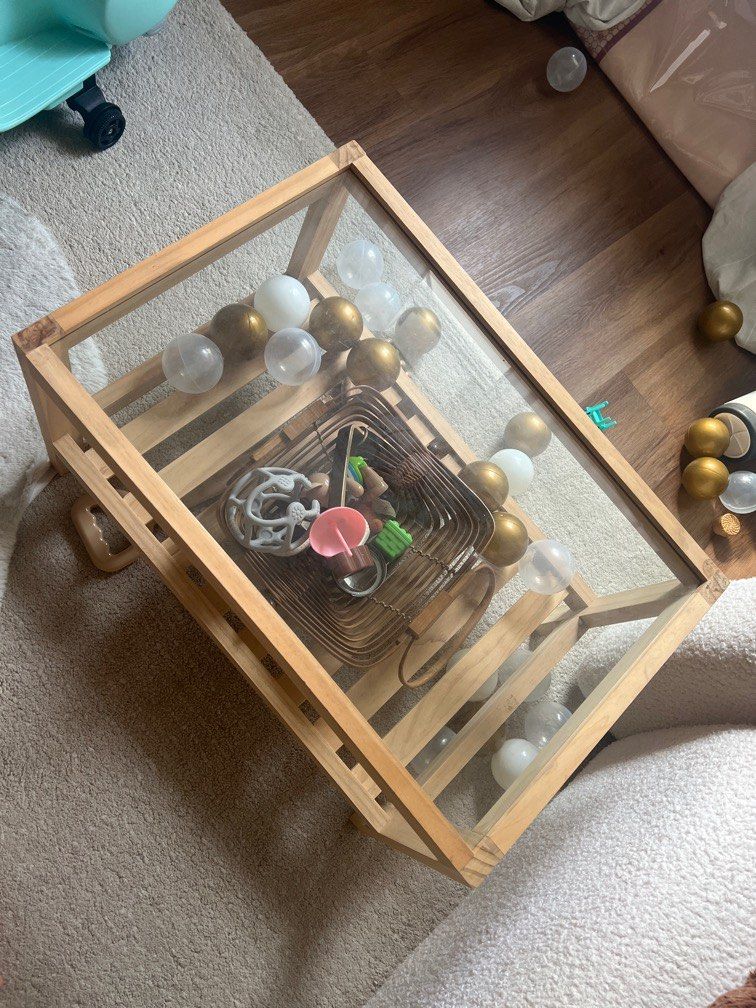 Korean bedside table / coffee table, Furniture & Home Living, Furniture