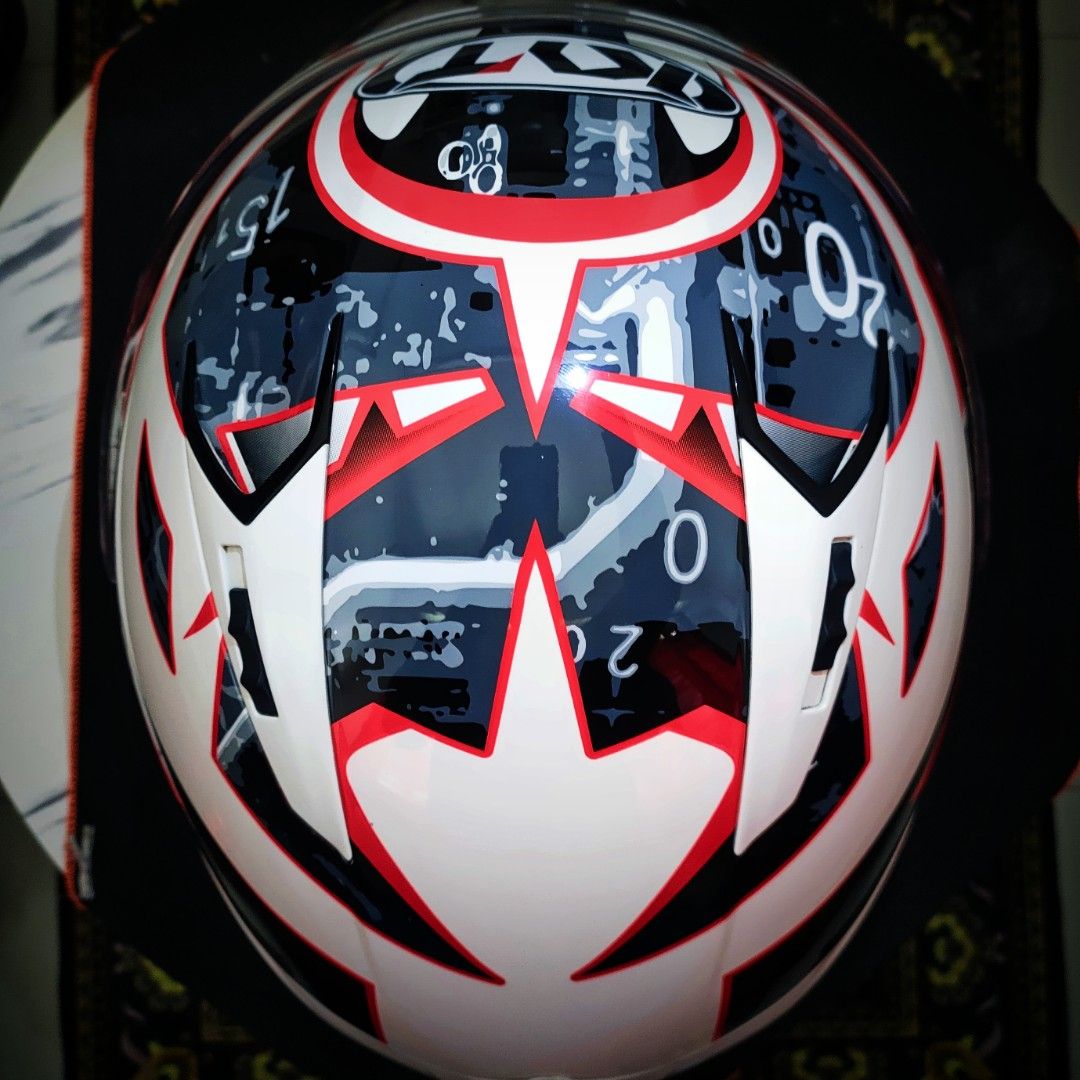 LELONG!! KYT helmet NFJ Fabio Quartararo Replica 20, Motorcycles