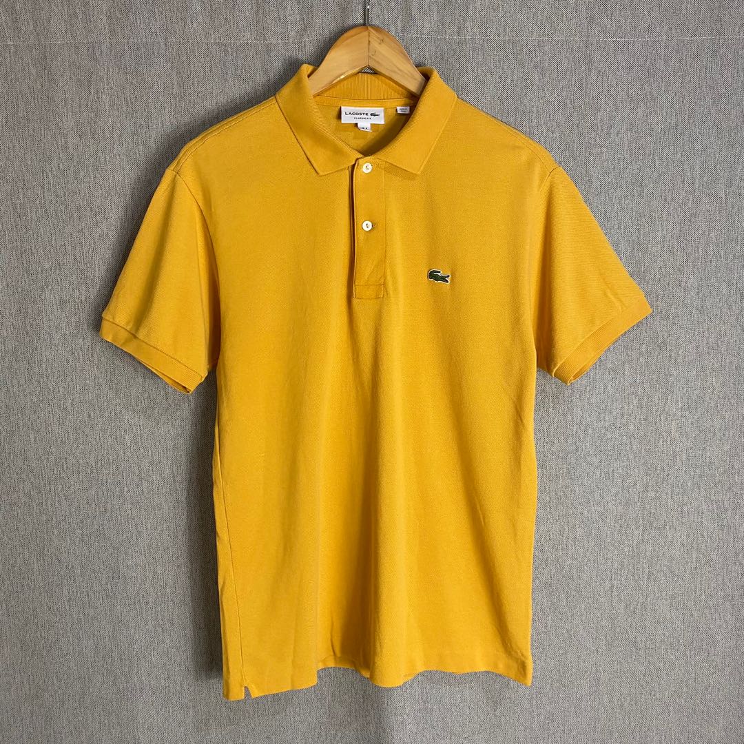 Mustard deals lacoste polo