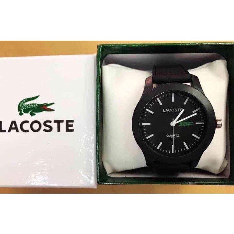Lacoste rubber watch sales