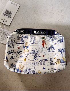 LeSportsac X Peter Rabbit square pouch