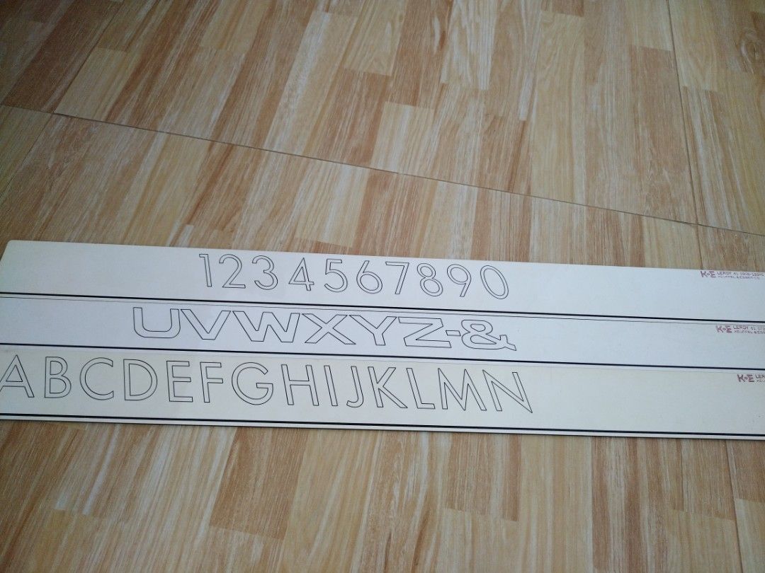 lettering guide (Category: Craft Supplies & Tools) located in Manila. Submitted by jpkcruz10 (Listing ID 1220925475, Image 1). Description: choose any fonts price posted per piece leroy ruler all are slighy used.