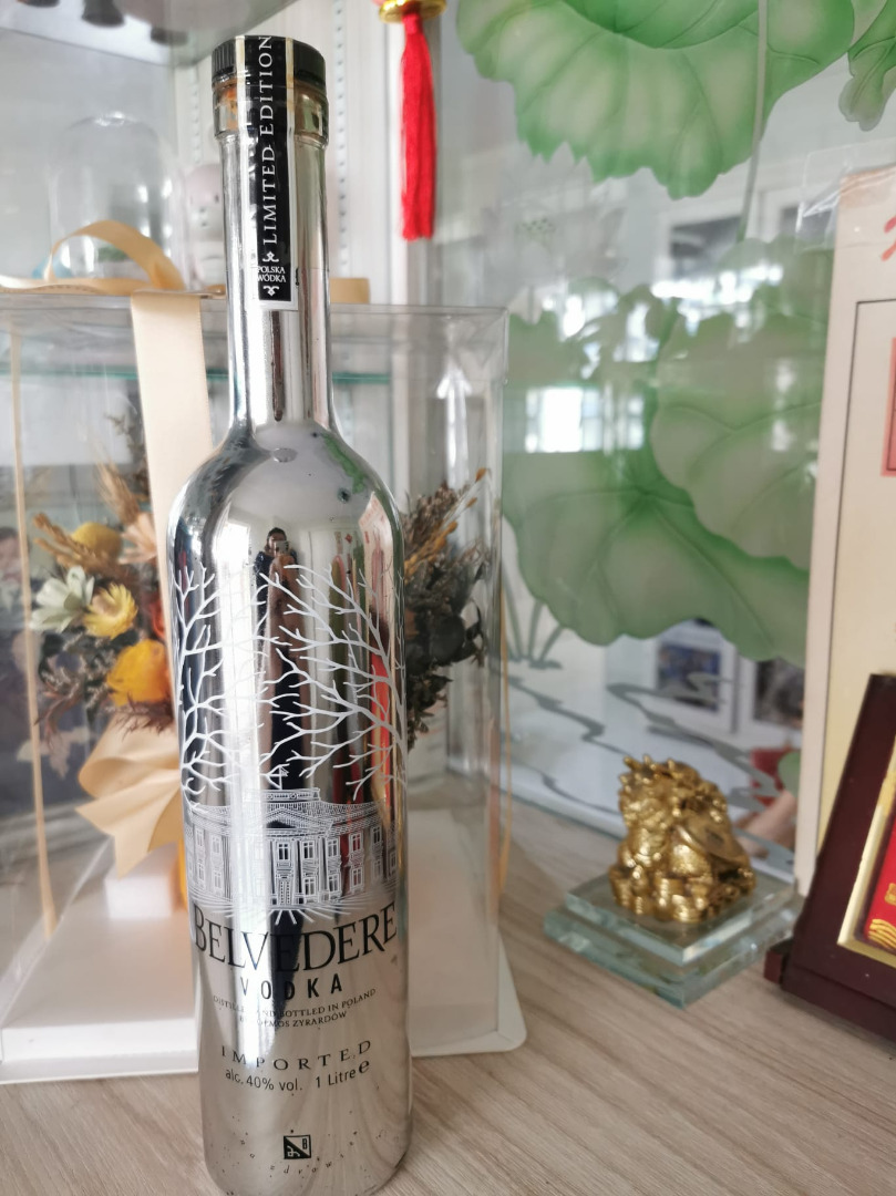 *LIMITED EDITION* ORIGINAL BELVEDERE DRINK, Food & Drinks, Alcoholic ...