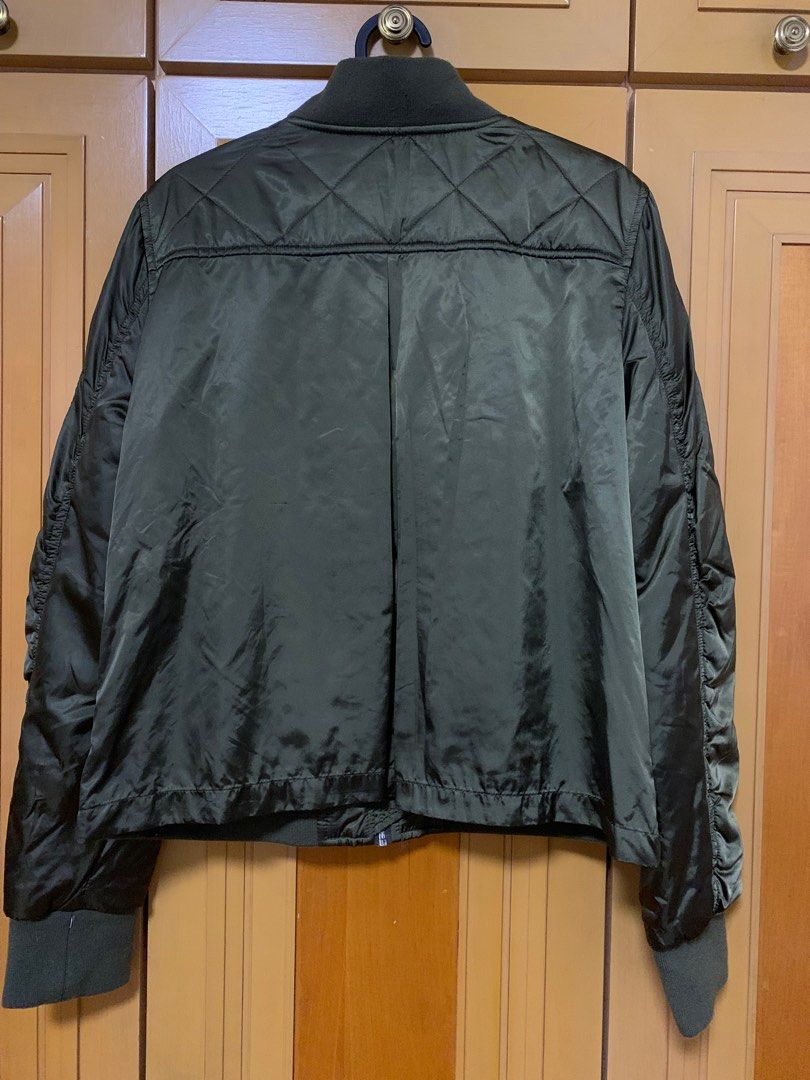 Bcbg olive 2025 green jacket