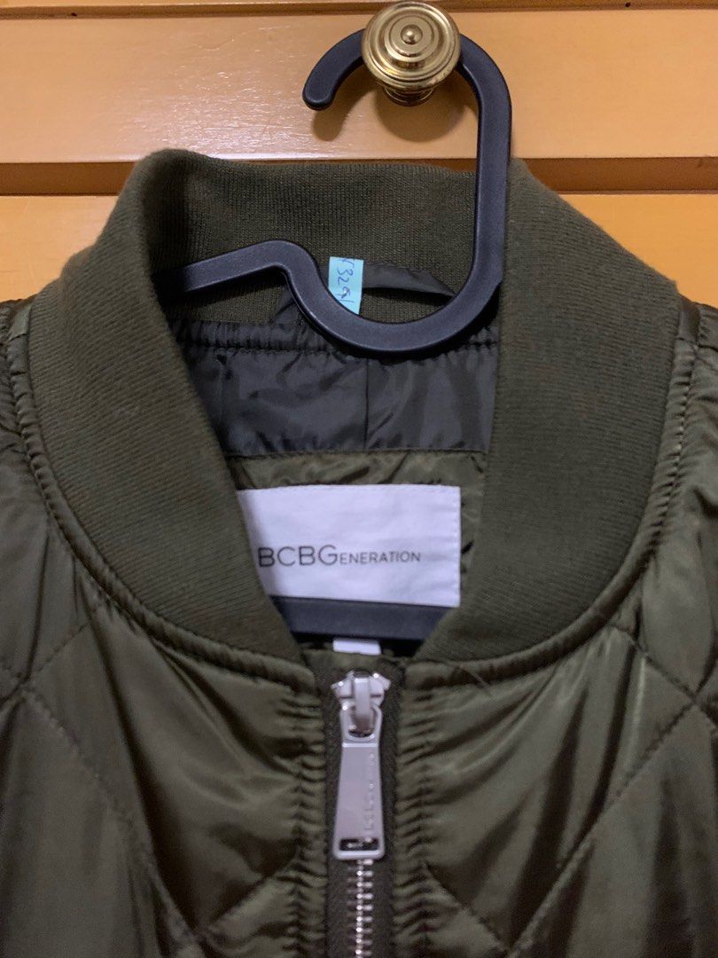 LN BCBG Olive Green Jacket 50 Women s Fashion Coats Jackets