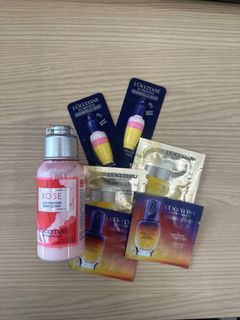 L’Occitane 玫瑰美肌乳液 (75ML) 加 試用裝(x6) (SET)