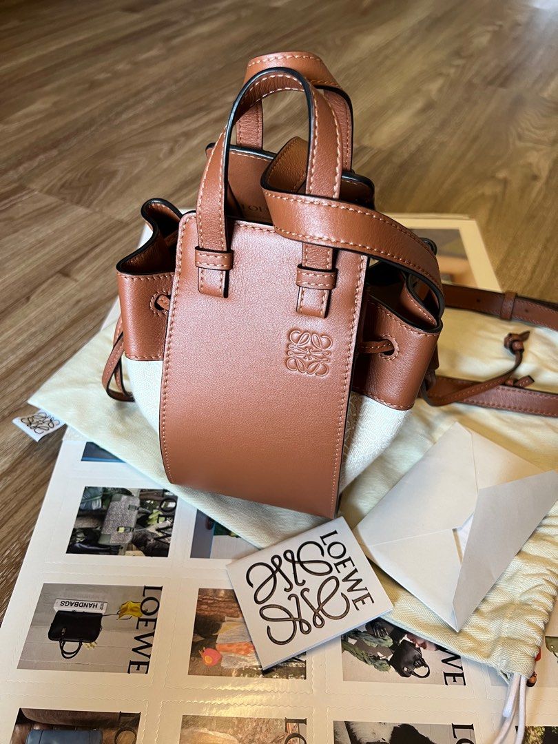 Loewe Mini Hammock Drawstring Luxury Bags Wallets on Carousell