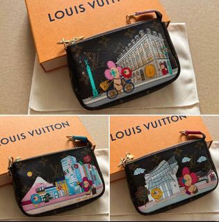 Louis Vuitton, Bags, Louis Vuitton 222 Vivienne Holiday Animation Mini  Pochette Pink