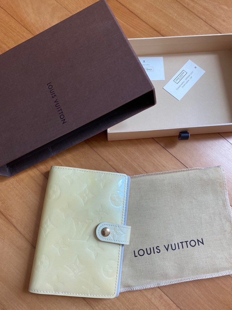 Louis Vuitton Monogram Coated Canvas Ring Agenda Planner Book