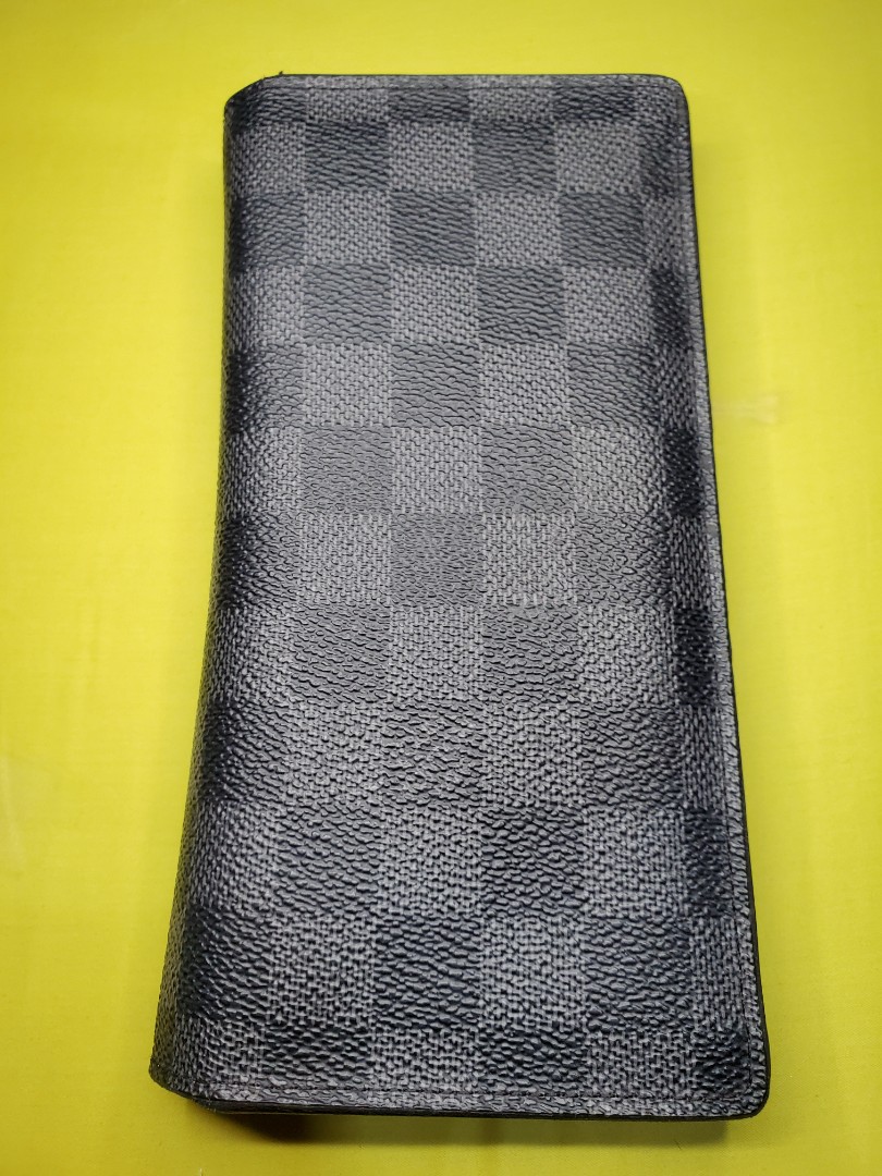 Fake Louis Vuitton Damier Graphite Canvas Brazza Wallet N62665