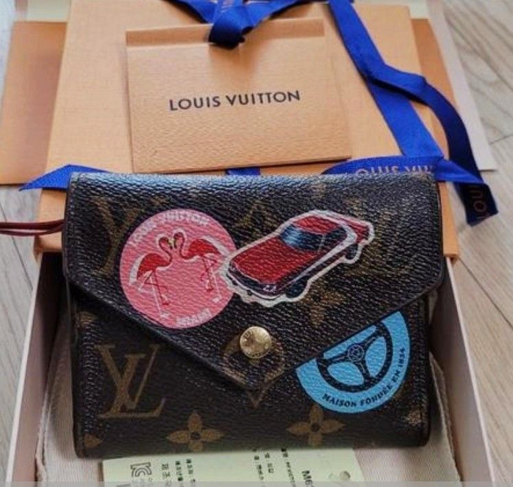 Authentic LOUIS VUITTON My LV World Tour Victorine Wallet