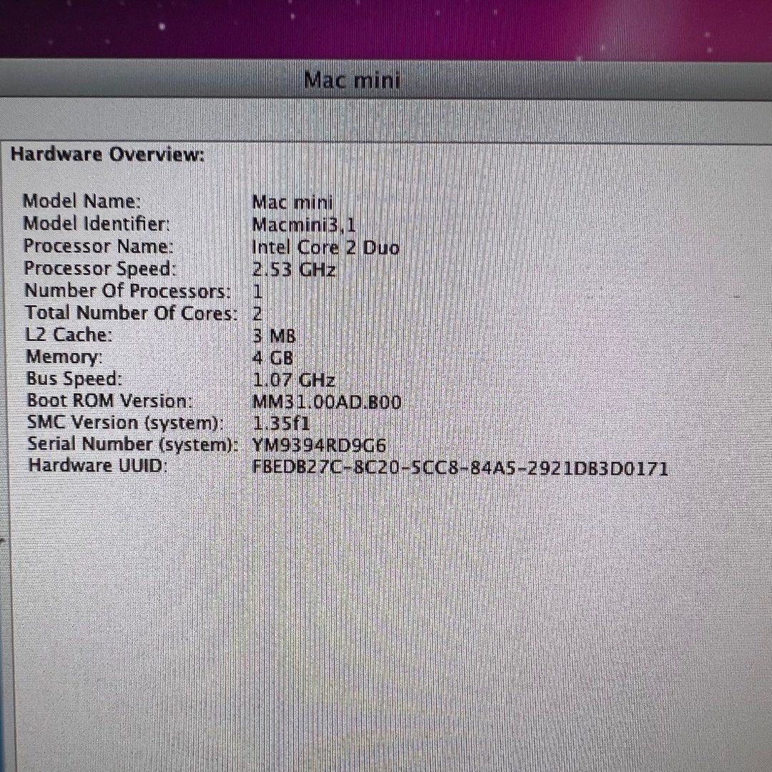 Mac mini 2009