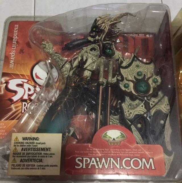 Mandarin Spawn 6" (Category: Toy Figures) located in Singapore. Submitted by dunny189 (Listing ID 1220931815, Image 3). Description: Mandarin Spawn Pic 2 - $26 Pic 3 - $23 Pic 4 - $18 (Without Box) Collect from Tiong Bahru MRT or Blk 107, Jalan Bukit Merah, S160107 (If you Drive).