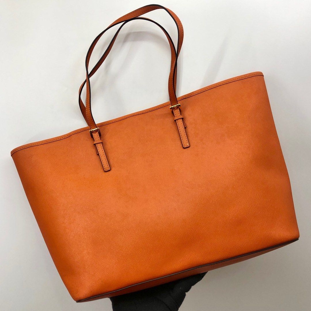 MICHAEL KORS ORANGE TOTE BAG 227015687 Women s Fashion Bags