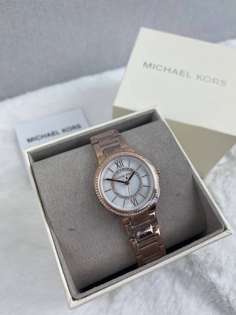 Micheal Kors Ladies Watch MK 3961 in Rosegold