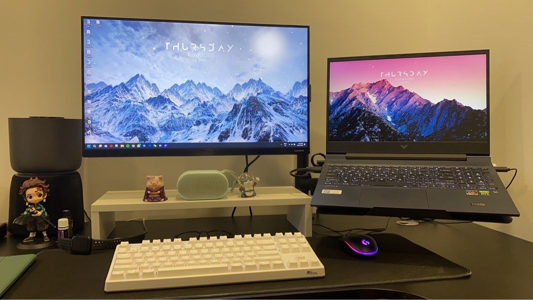 Monitor and laptop desk arm mount, Computers & Tech, Parts