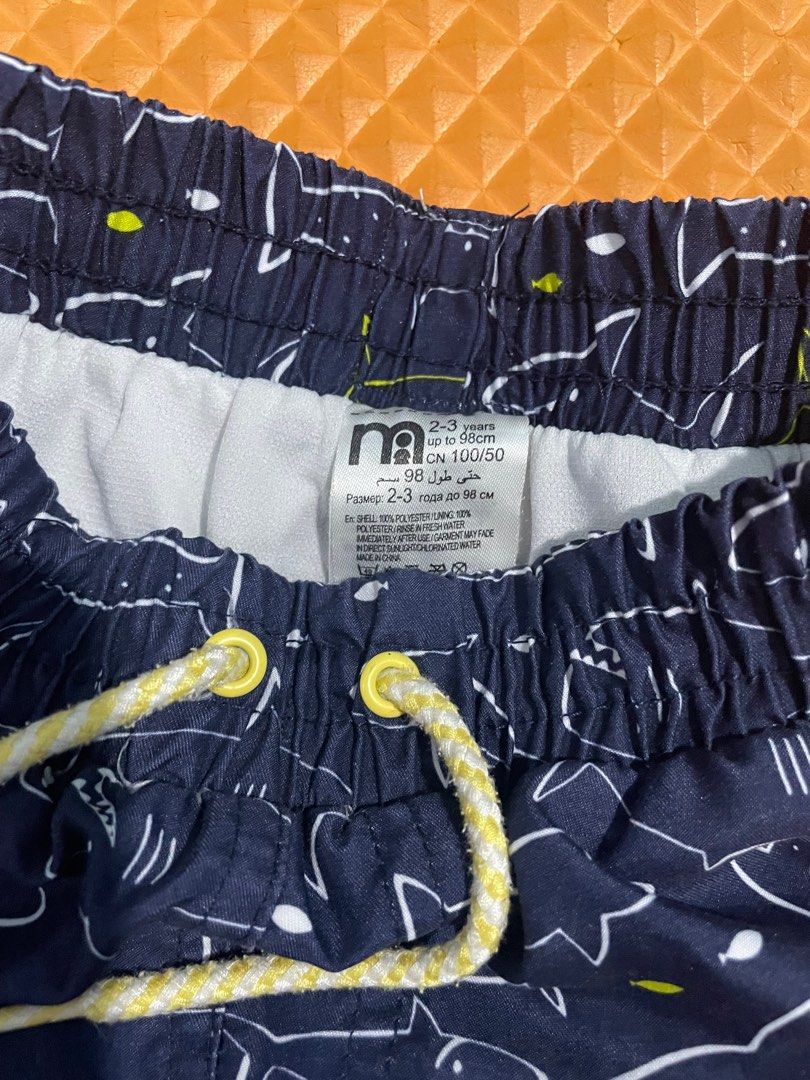 Mothercare Board Shorts (Category: Babies & Kids Fashion) located in Cebu City. Submitted by anne_888 (Listing ID 1221004353, Image 3). Description: Shark print Size: 2-3 years old.