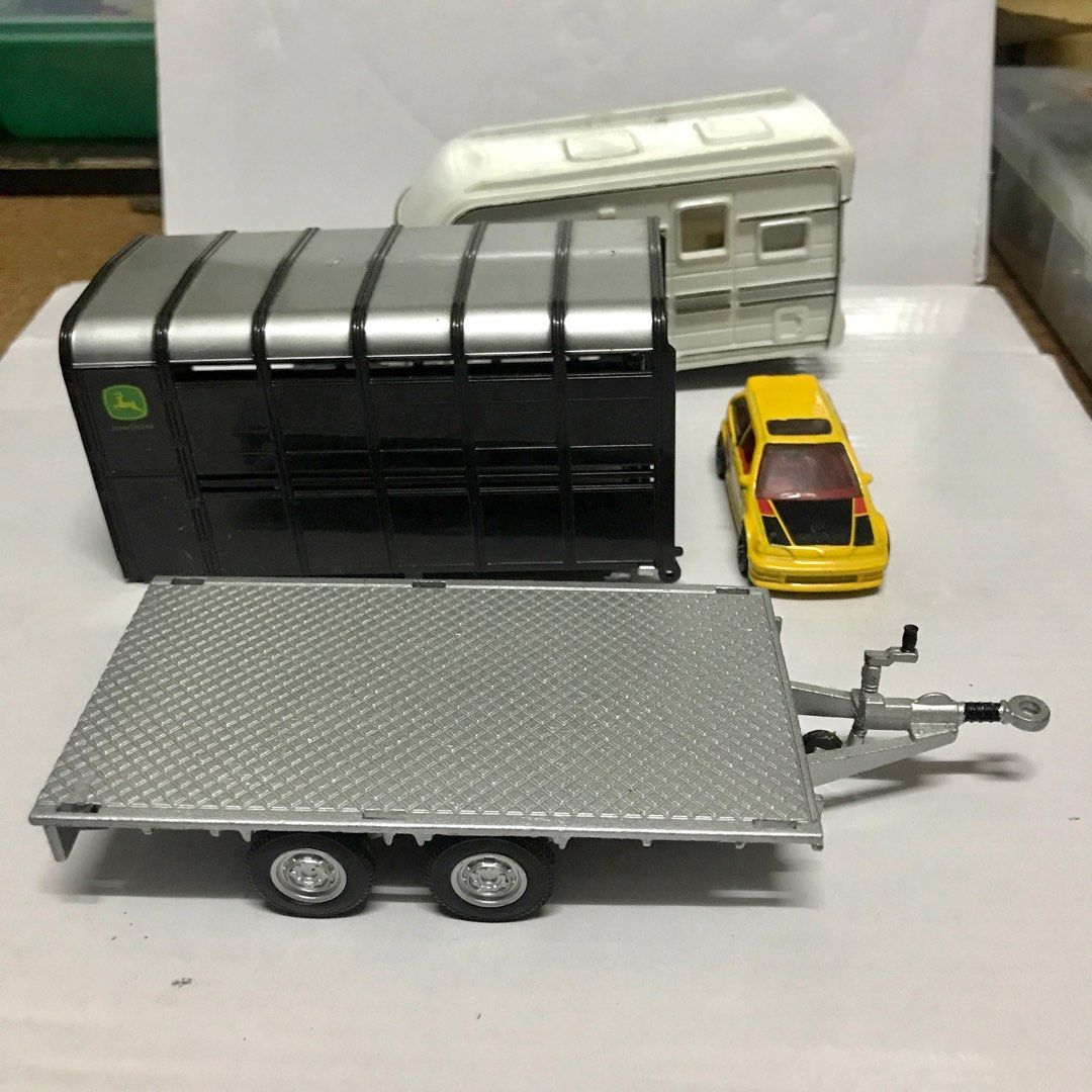 Motorhome treler carrier gerabak ertl John Deere lot, Hobbies & Toys