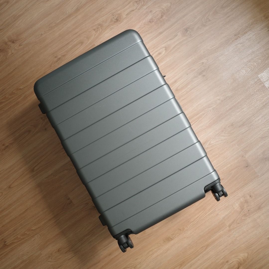 MUJI 75L Black Luggage, Hobbies & Toys, Travel, Luggage on Carousell