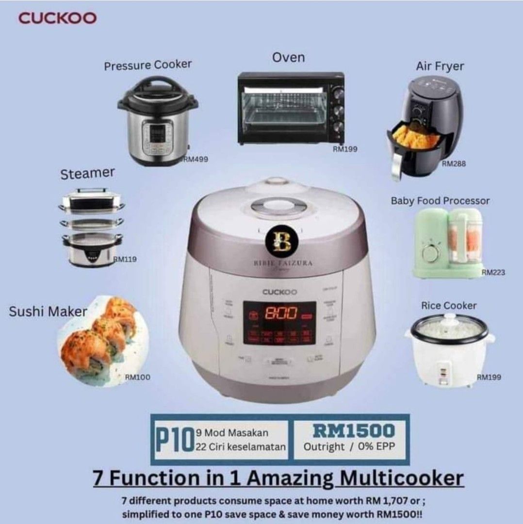 multi cooker boleh masak nasi