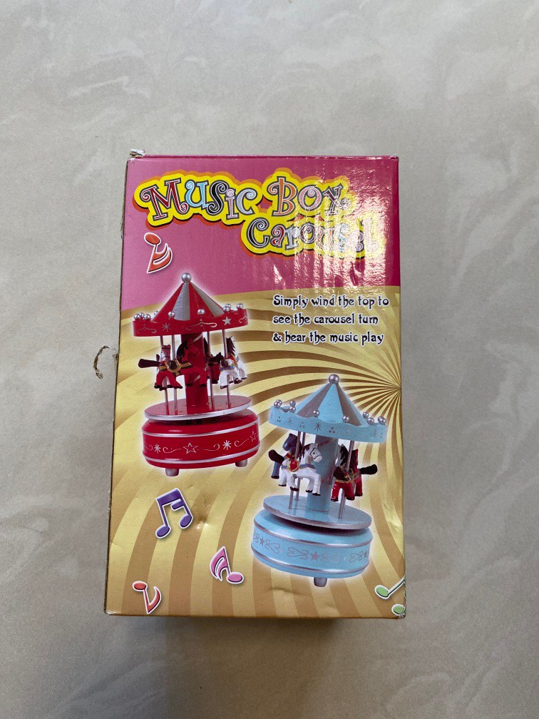 music box carousel, Hobbies & Toys, Toys & Games on Carousell