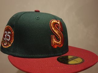 NEW ERA 59FIFTY SEATTLE MARINERS SONIC FITTED CAP