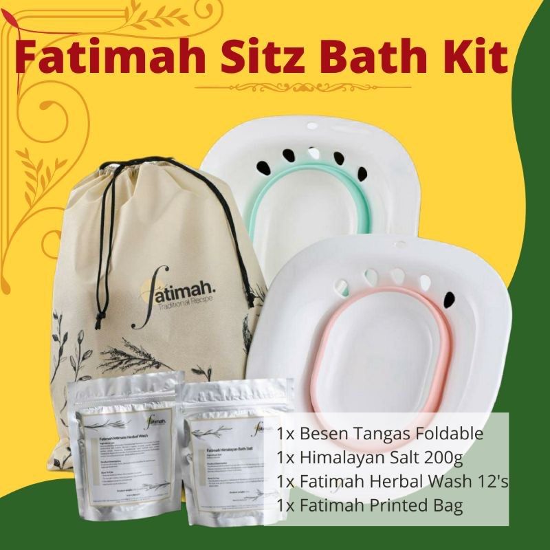 (NEW) FATIMAH Set Bertangas / Sitz Bath Kit untuk Wanita Berpantang, Beauty & Personal Care