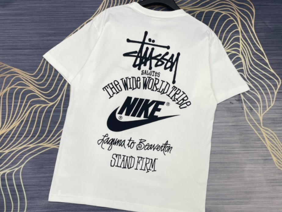 nike@ stussy 2023春夏新款T shirt, 男裝, 上身及套裝, T-shirt、恤衫