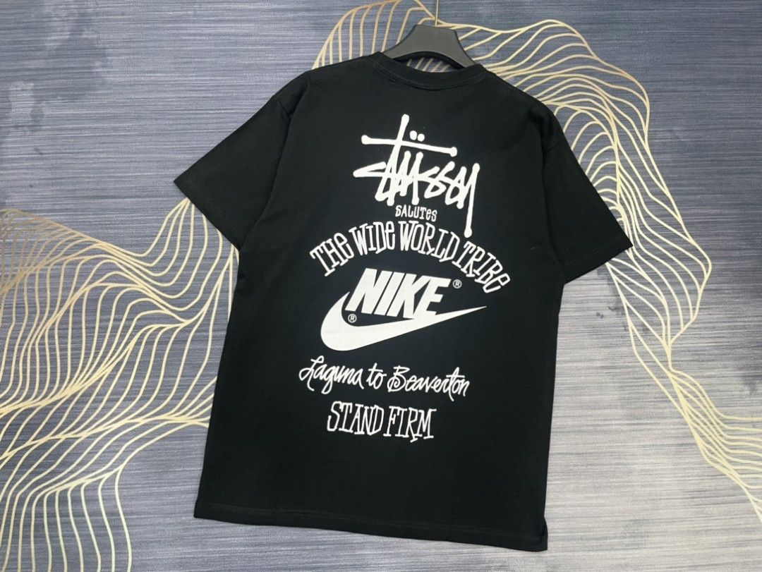 nike@ stussy 2023春夏新款T shirt, 男裝, 上身及套裝, T-shirt、恤衫