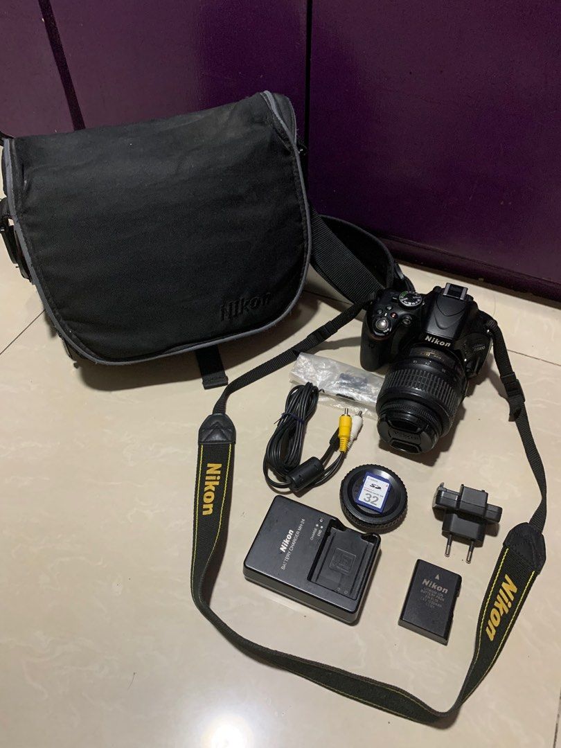 Nikon D5100 (for photography beginners) (Category: Cameras) located in Dasmarinas. Submitted by anniyadao (Listing ID 1220968645, Image 2). Description: Price is negotiable, offer away! • Inclusions are everything present at the 2nd photo + an SD card reader (pc connector is lost; will include if found) • Needs cleaning due to long storage • Not for meticulous buyers • Yes to newbie/beginner photographers! Honest issue: shutter button malfunction